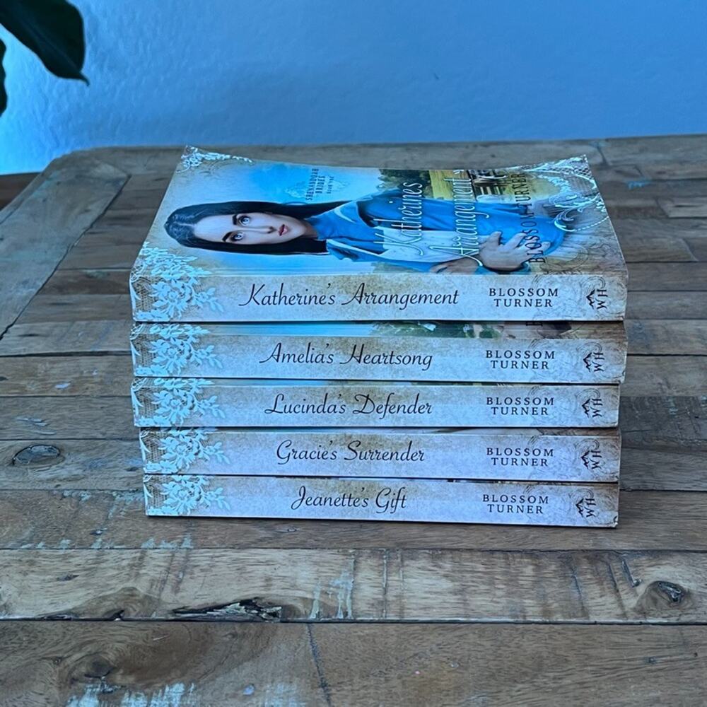 Shenandoah Brides Book Series by Blossom Turner Lot of 5